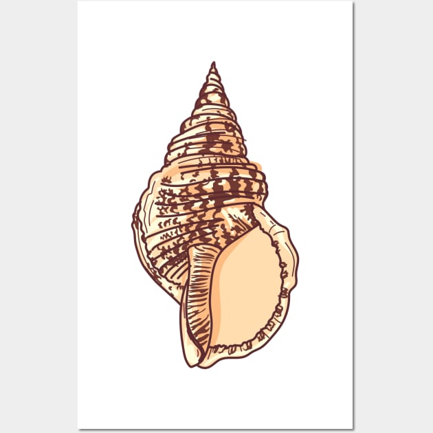 Seashell #4 Wall Art by SWON Design